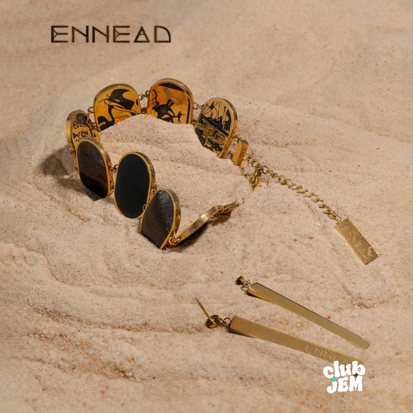 ENNEAD: God of War Earrings & Cursed Bracelet – Club JEM