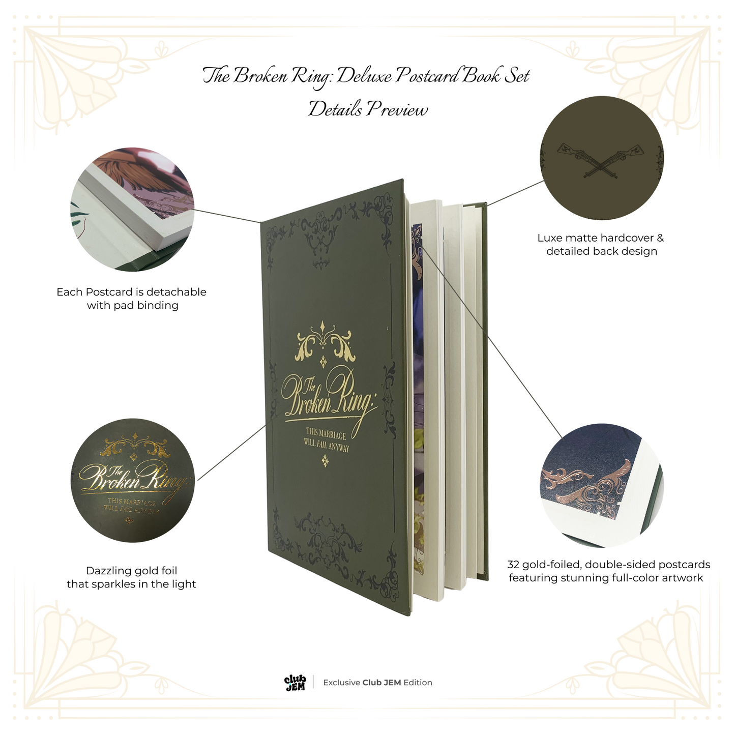 The Broken Ring: Deluxe Postcard Book Set
