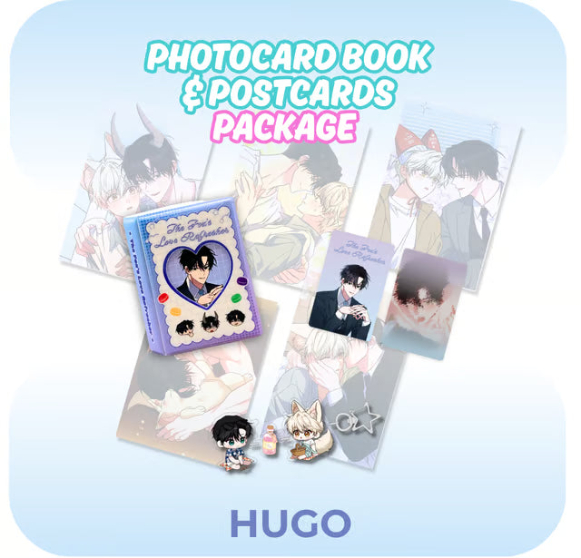 The Fox's Love Refresher Photocard Book &Postcards Package