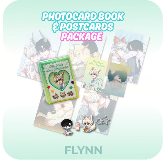 The Fox's Love Refresher Photocard Book &Postcards Package
