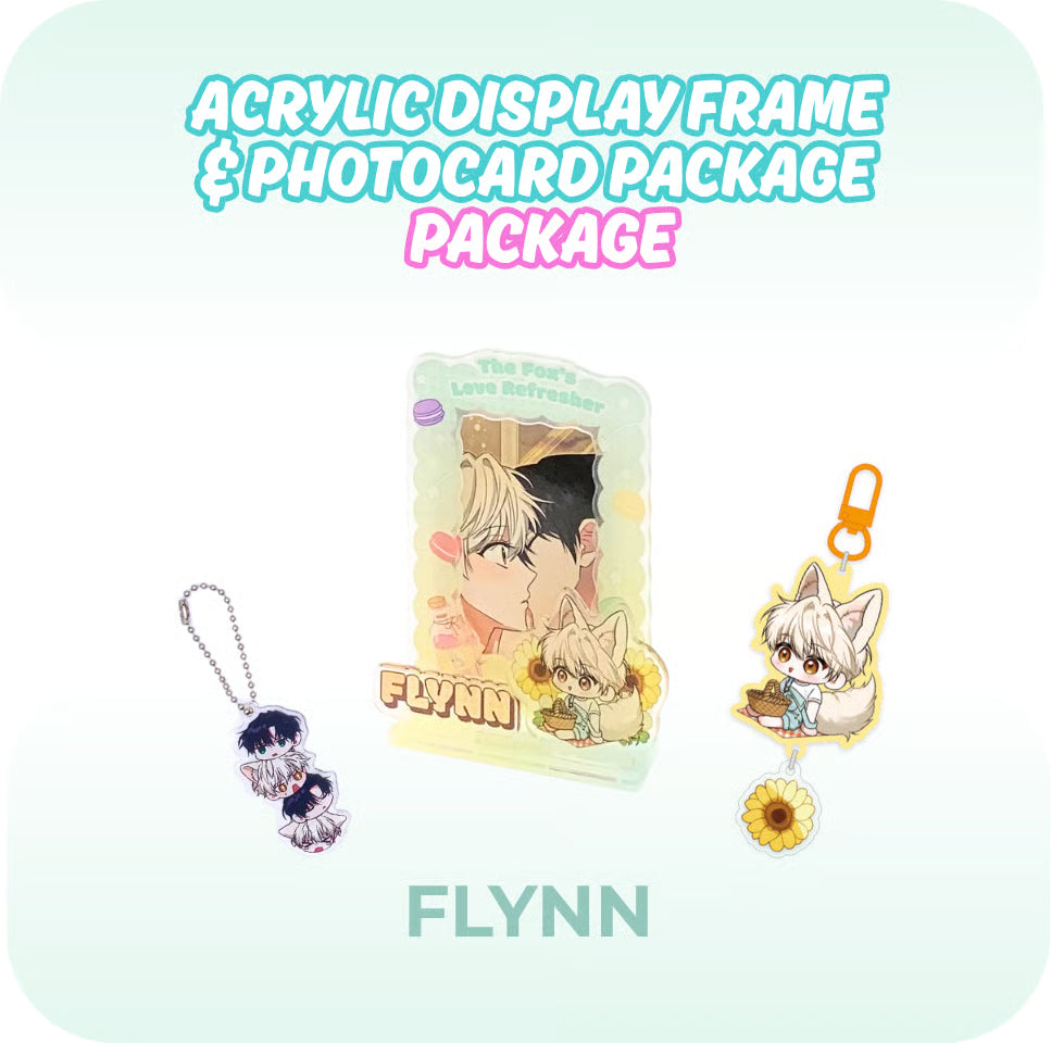 The Fox's Love Refresher: Acrylic Display Frame &Photocard Package