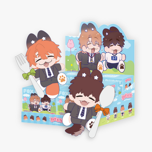 [Pre-order] Lying Puppies Get Eaten :Picnic Series  Plush Fridge Magnet