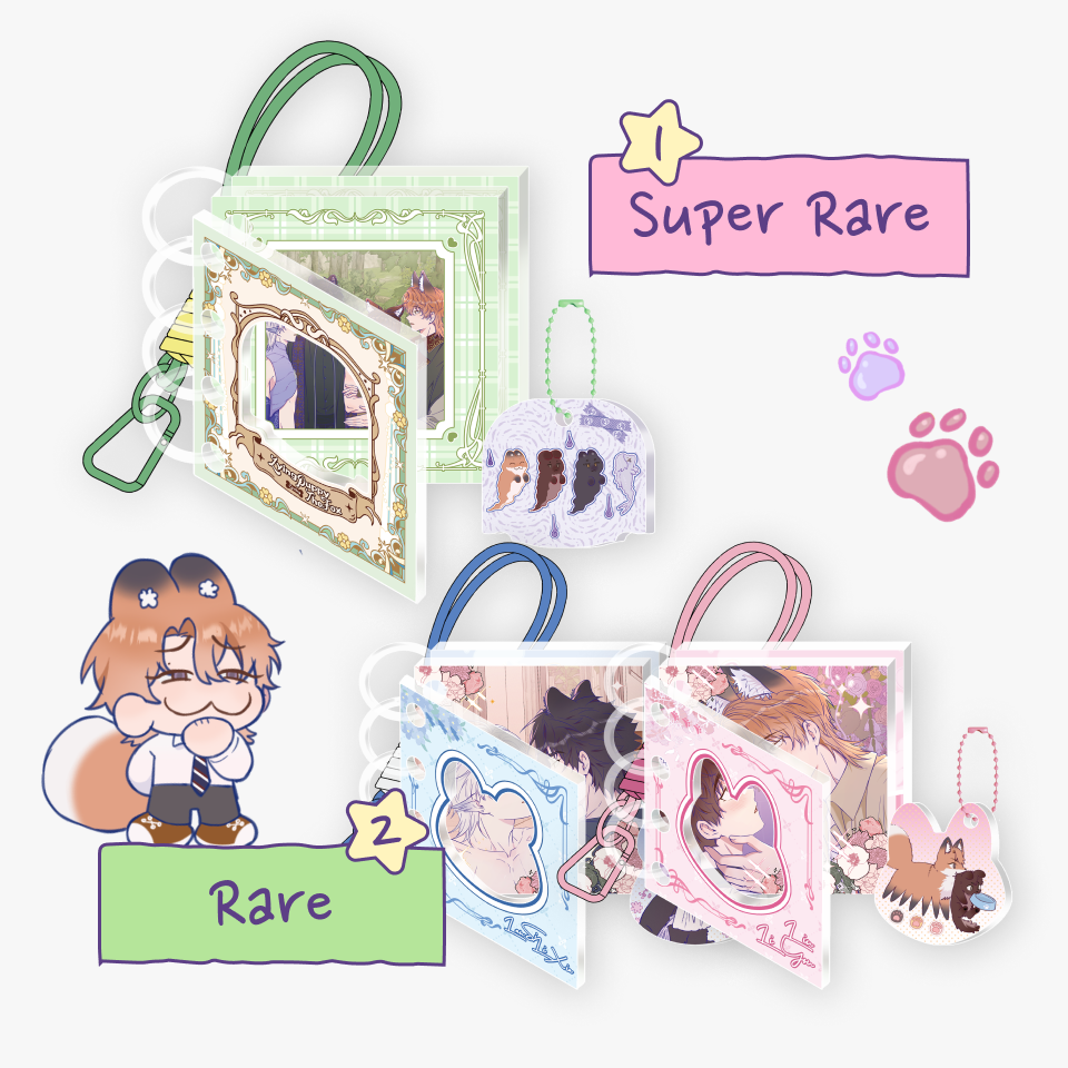 [Pre-order] Lying Puppies Get Eaten : The Warriors' Great Adventure! Series Storybook Keychain