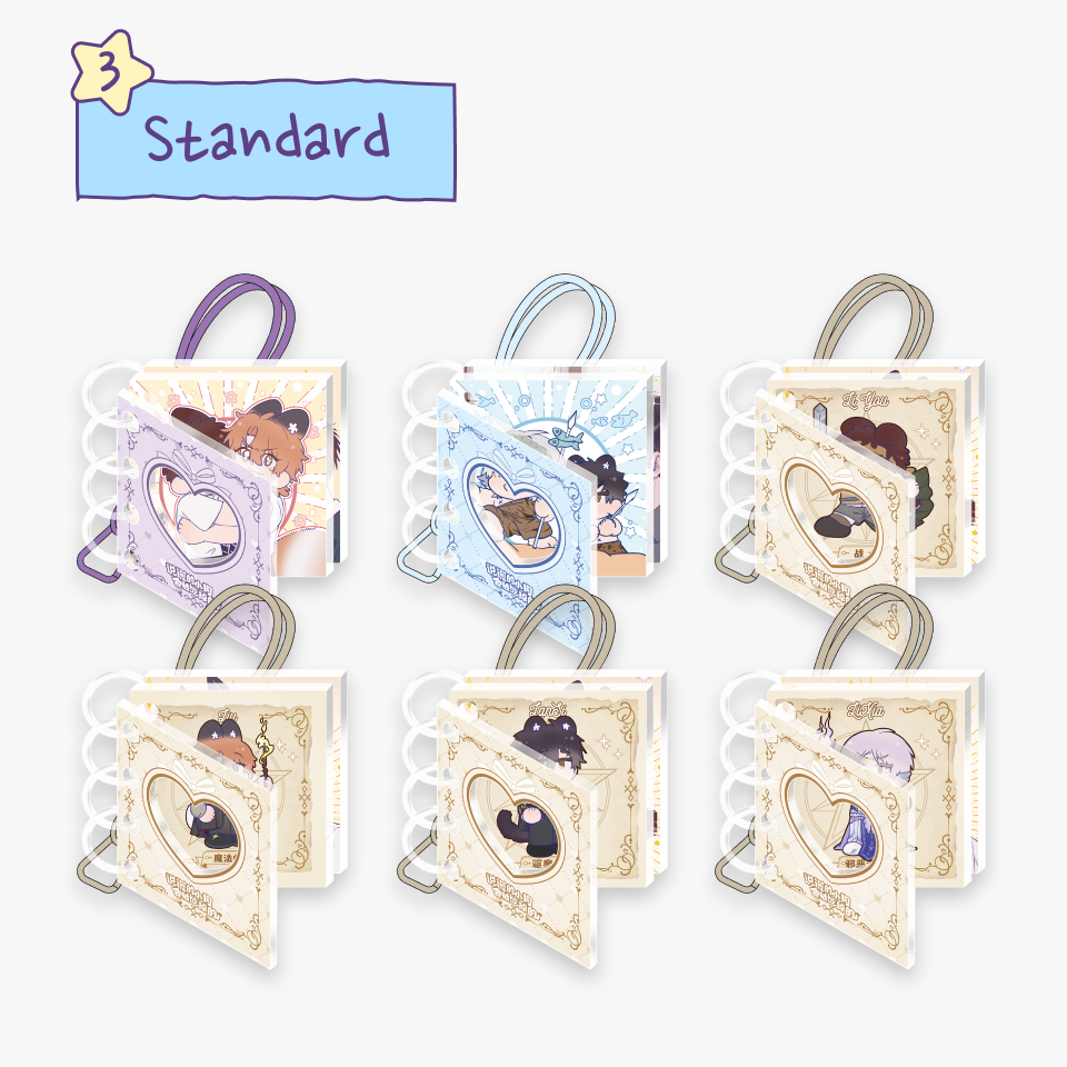 [Pre-order] Lying Puppies Get Eaten : The Warriors' Great Adventure! Series Storybook Keychain